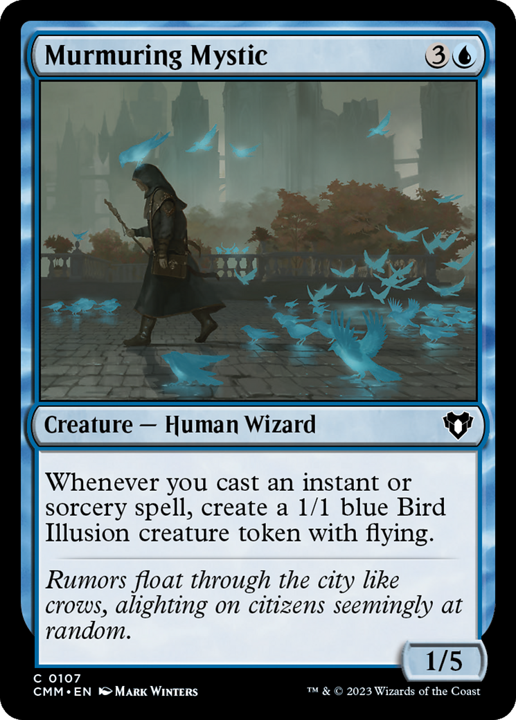 Murmuring Mystic (CMM-107) - Commander Masters [Common]