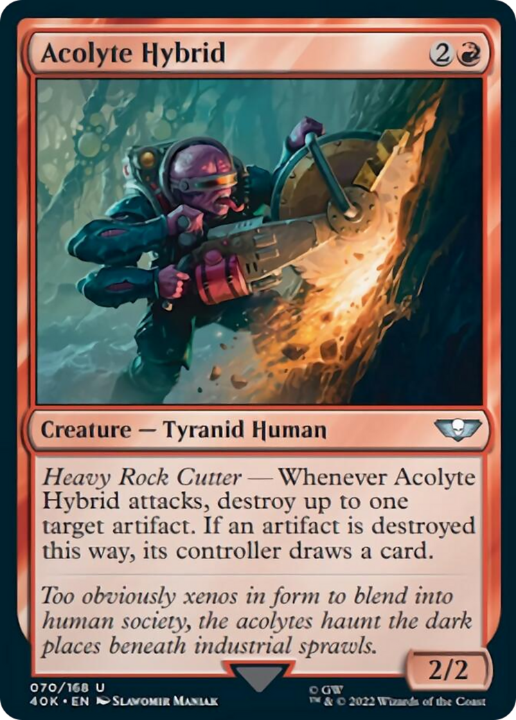 Acolyte Hybrid (40K-070) - Warhammer 40,000 Commander [Uncommon]