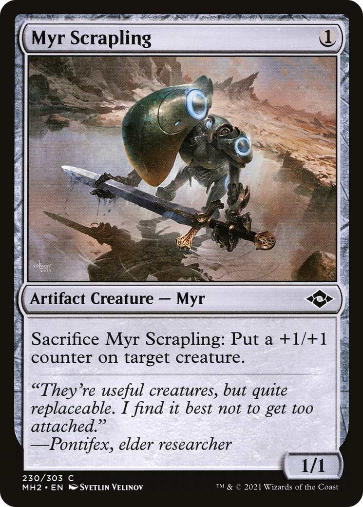 Myr Scrapling (MH2-230) - Modern Horizons 2 [Common]