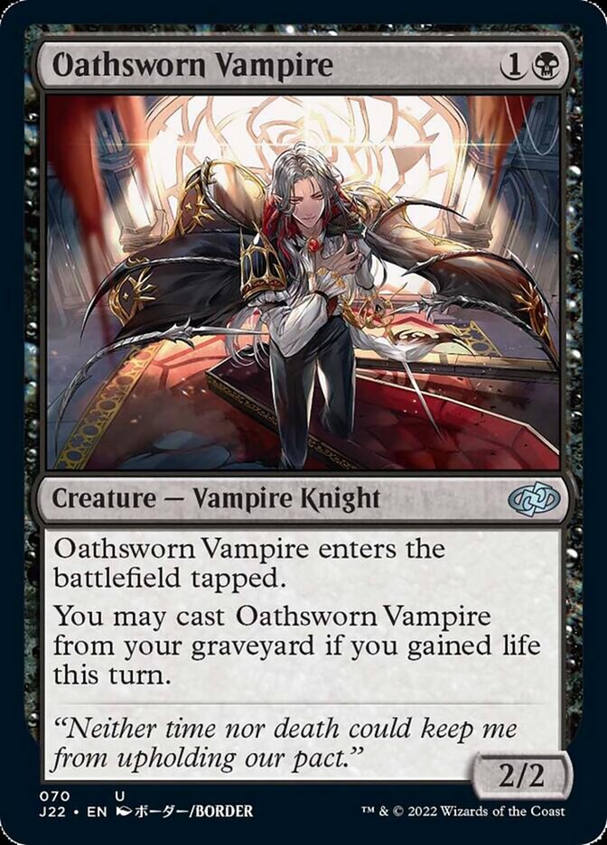 Oathsworn Vampire (J22-070) - Jumpstart 2022 [Uncommon]