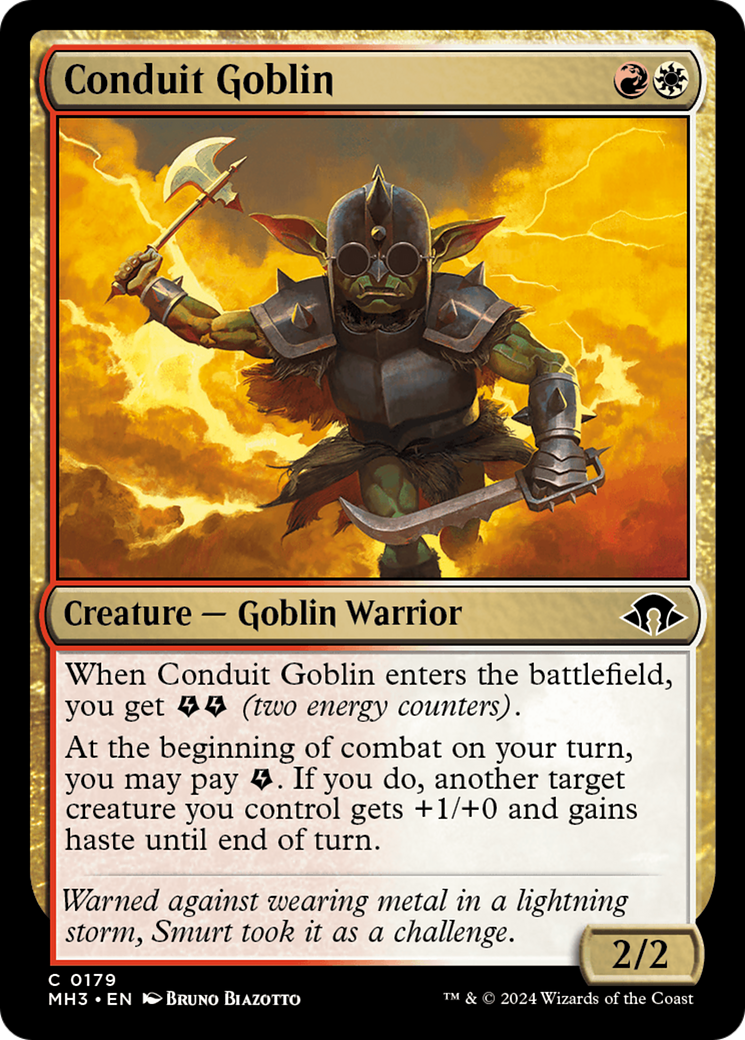 Conduit Goblin (MH3-179) - Modern Horizons 3 Foil [Common]