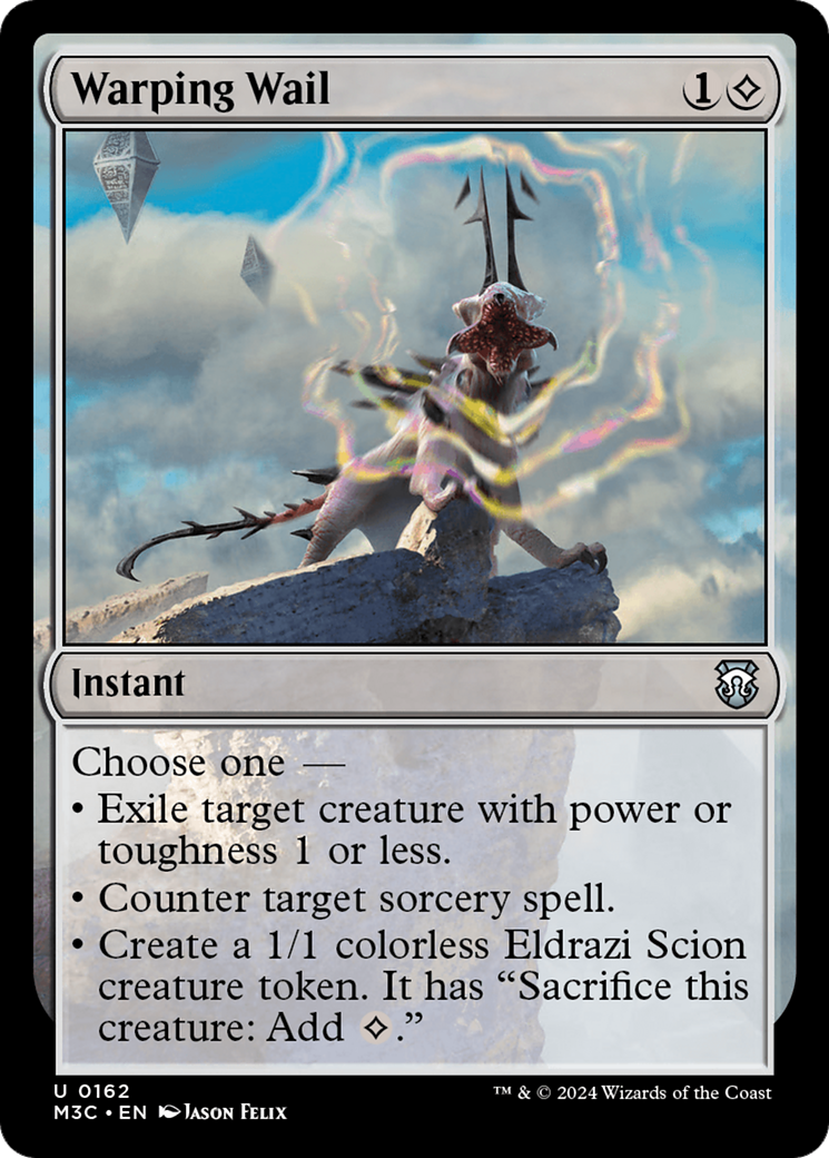 Warping Wail (M3C-162) - Modern Horizons 3 Commander Foil [Uncommon]