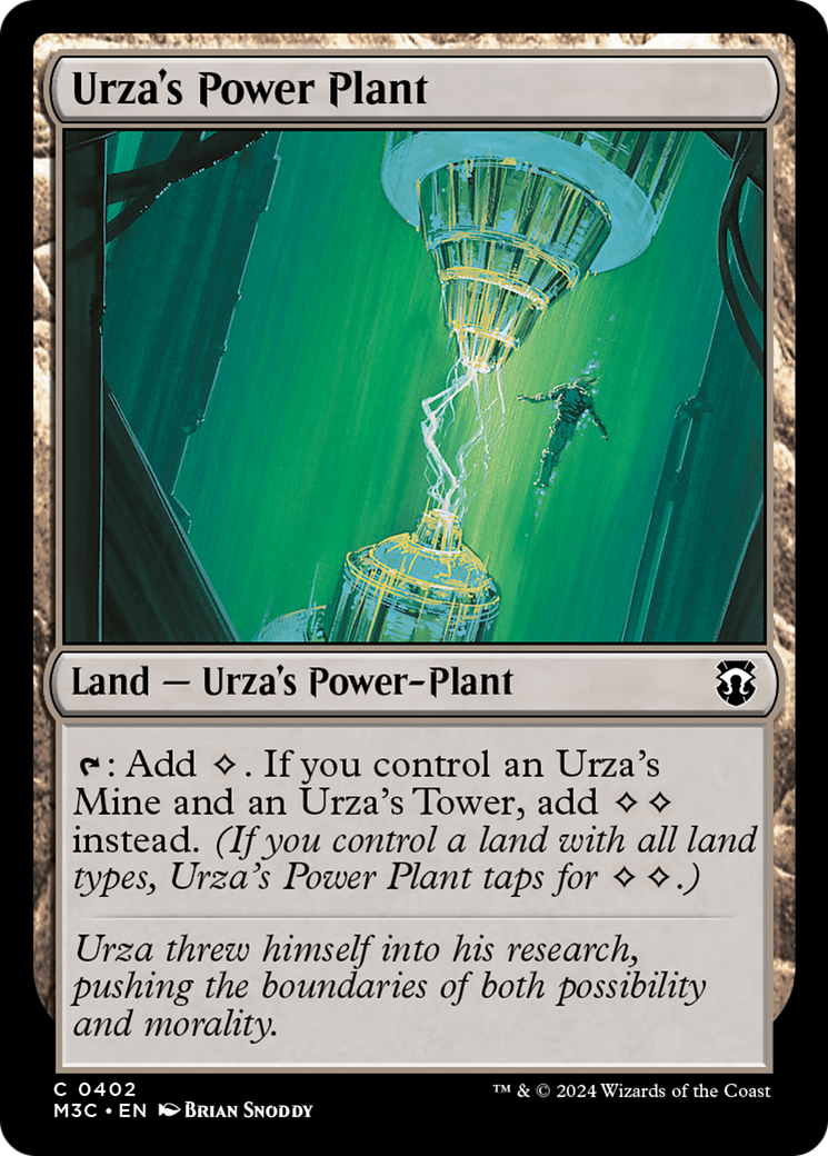 Urza's Power Plant (M3C-402) - Modern Horizons 3 Commander [Common]