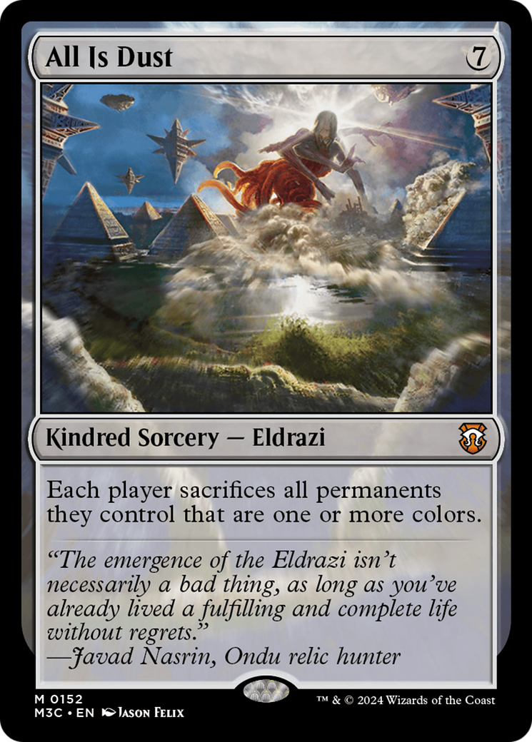 All Is Dust (M3C-152) - Modern Horizons 3 Commander [Mythic]