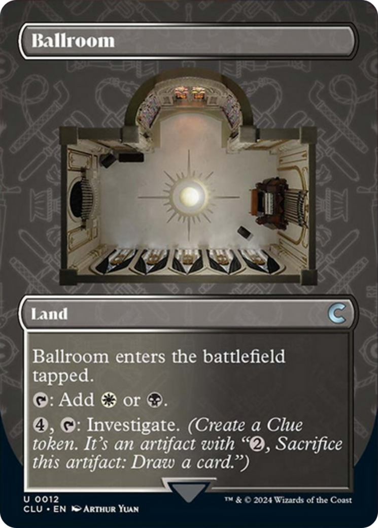 Ballroom (CLU-012) - Ravnica: Clue Edition (Borderless) [Uncommon]