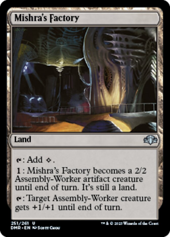 Mishra's Factory (DMR-251) - Dominaria Remastered [Uncommon]