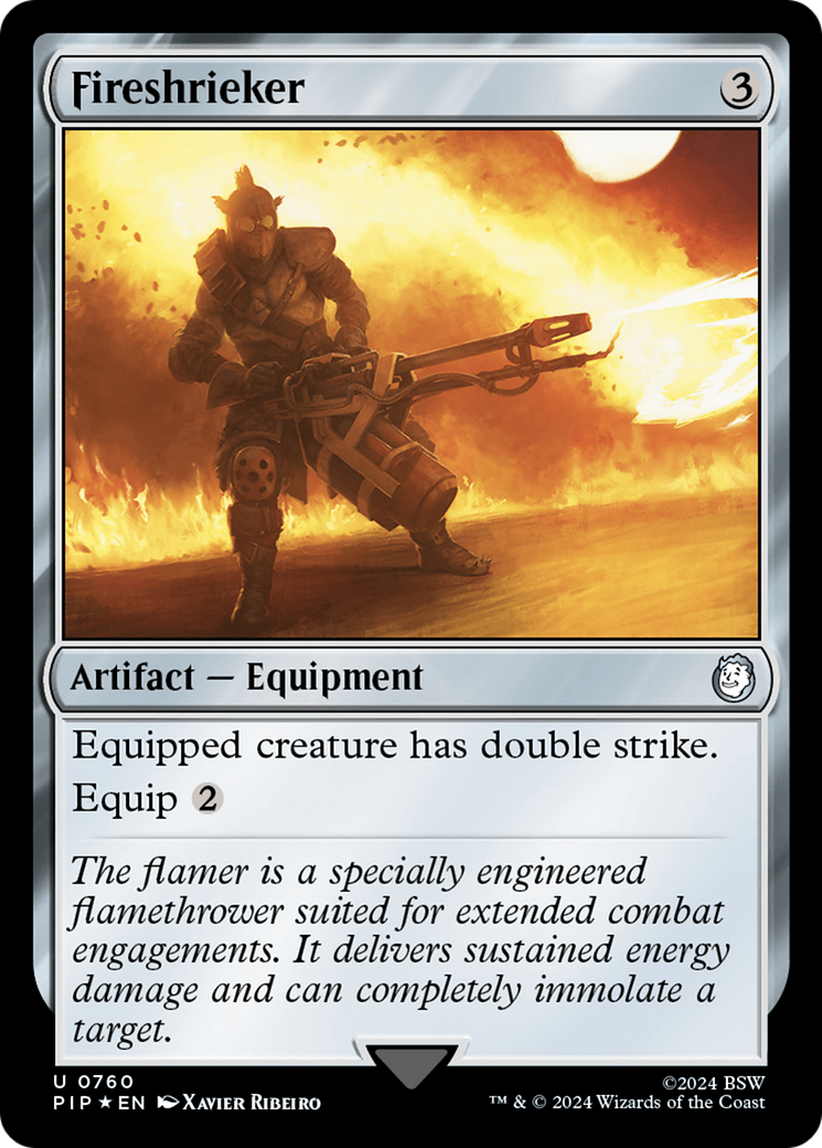 Fireshrieker (PIP-760) - Fallout Surge Foil [Uncommon]