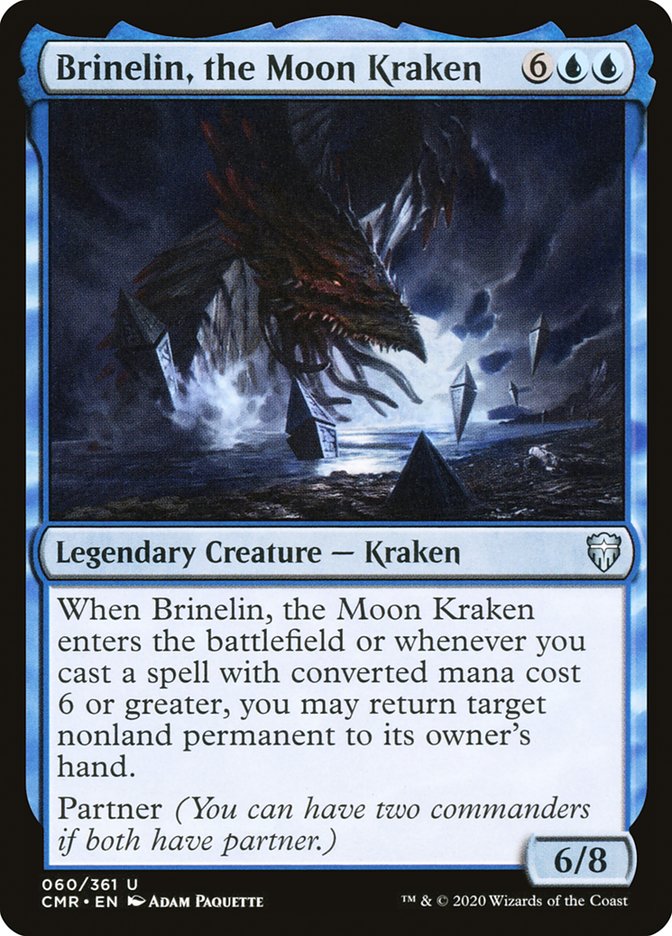 Brinelin, the Moon Kraken (CMR-060) - Commander Legends [Uncommon]