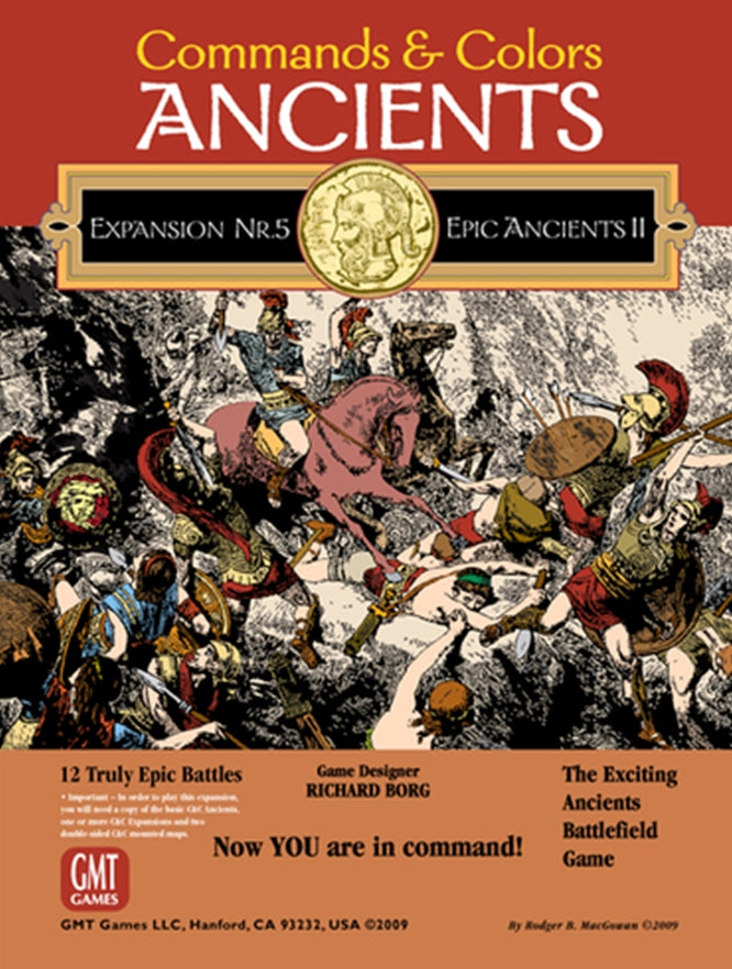 Commands & Colors: Ancients Expansion Pack #5 - Epic Ancients II (Second Printing) *PRE-ORDER*