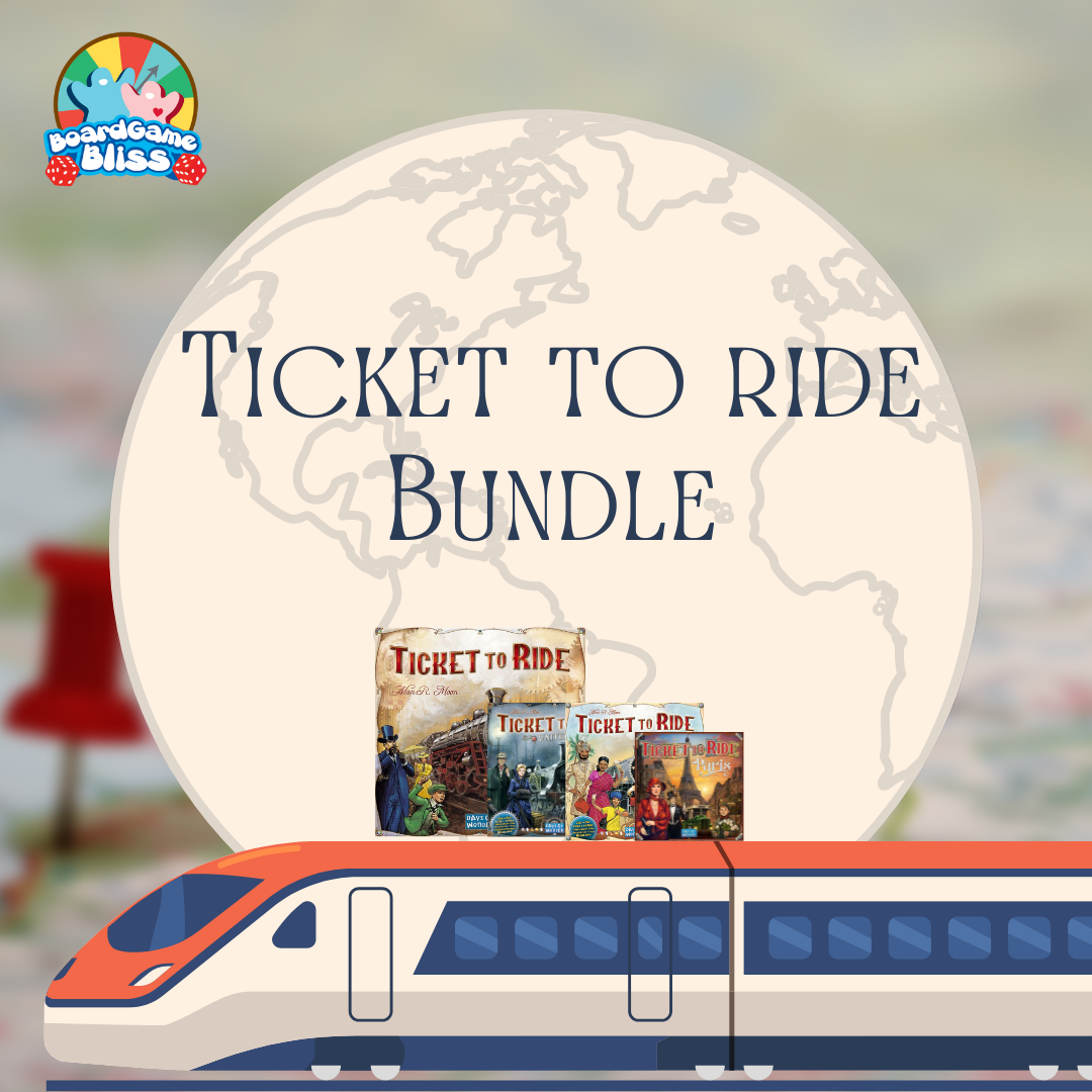 Ticket to Ride BoardGame Bundle