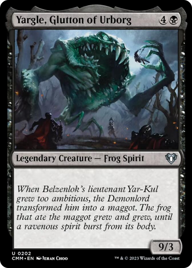 Yargle, Glutton of Urborg (CMM-202) - Commander Masters [Uncommon]