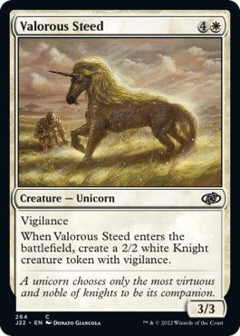 Valorous Steed (J22-264) - Jumpstart 2022 [Common]