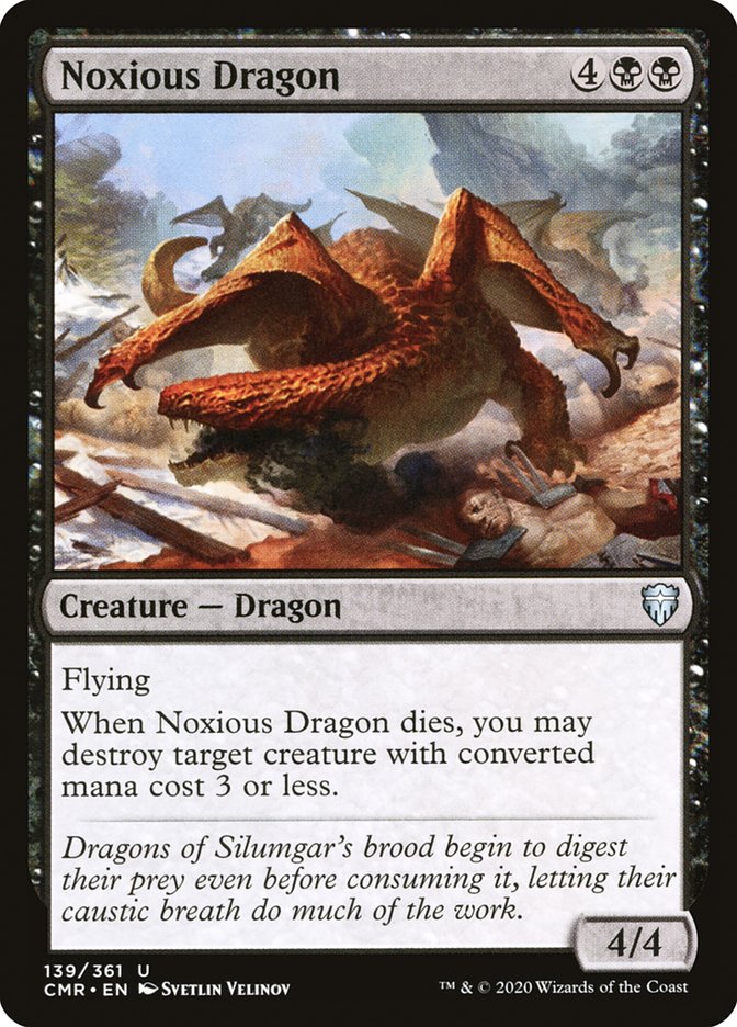 Noxious Dragon (CMR-139) - Commander Legends [Uncommon]