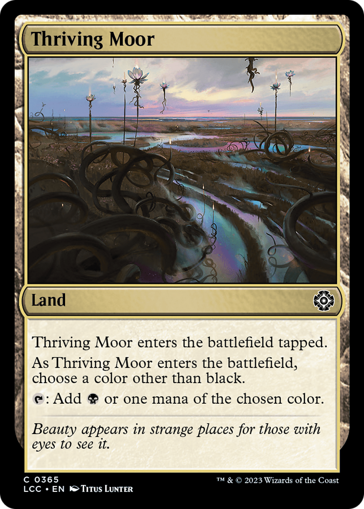 Thriving Moor (LCC-365) - The Lost Caverns of Ixalan Commander [Common]