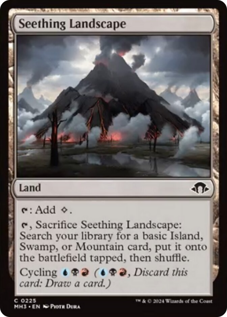 Seething Landscape (MH3-225) - Modern Horizons 3 [Common]