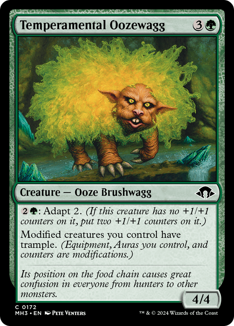 Temperamental Oozewagg (MH3-172) - Modern Horizons 3 Foil [Common]