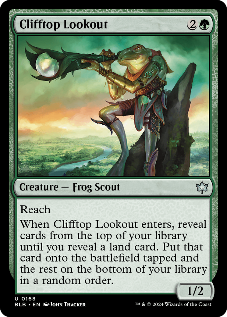 Clifftop Lookout (BLB-168) - Bloomburrow [Uncommon]