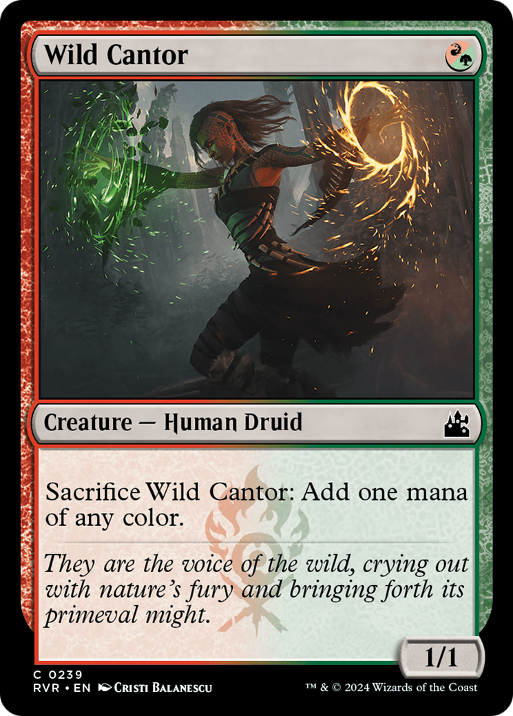 Wild Cantor (RVR-239) - Ravnica Remastered [Common]