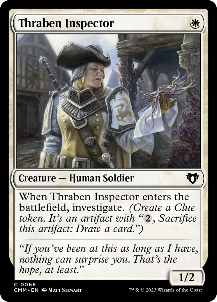 Thraben Inspector (CMM-066) - Commander Masters [Common]