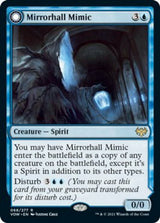 Mirrorhall Mimic // Ghastly Mimicry (VOW-068) - Innistrad: Crimson Vow: (Double Faced Transform) [Rare]