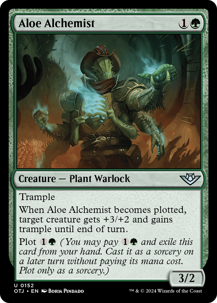 Aloe Alchemist (OTJ-152) - Outlaws of Thunder Junction [Uncommon]