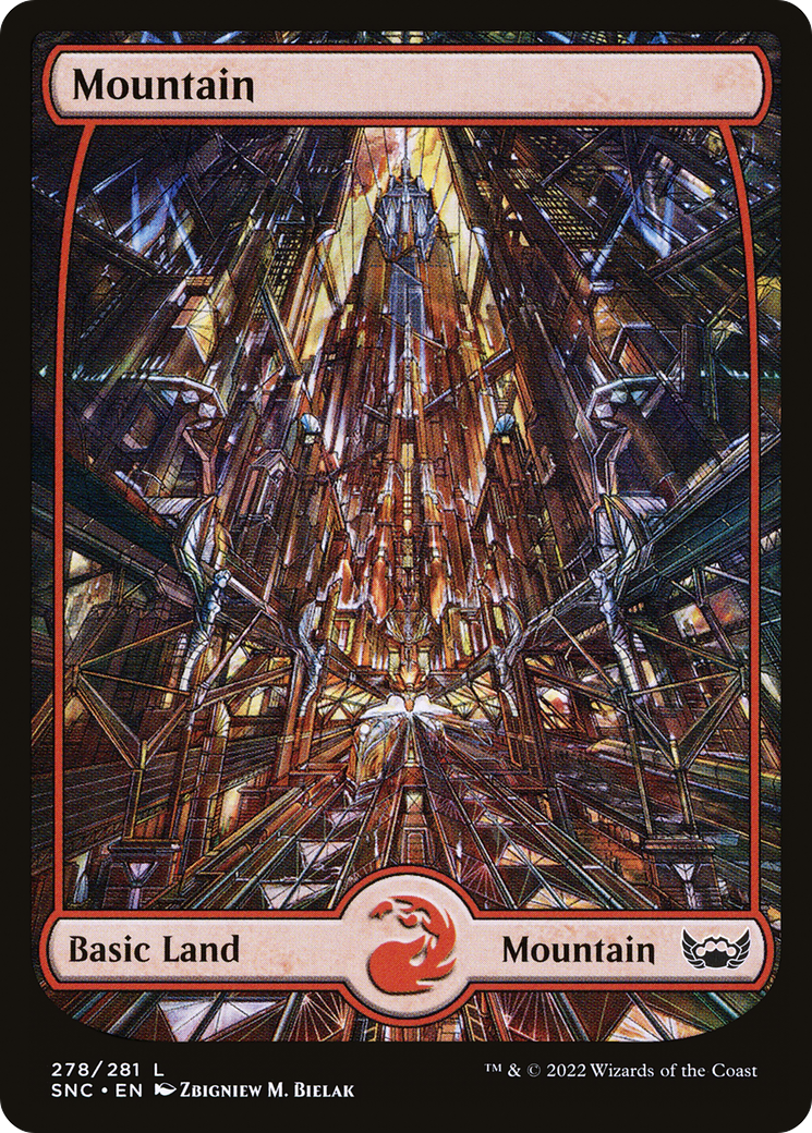 Mountain (SNC-278) - Streets of New Capenna: (Full Art) Foil [Common]