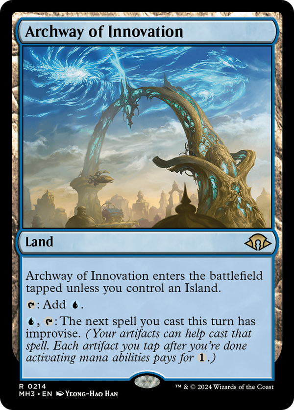 "Arch of Innovation" (MH3-214) - Modern Horizons 3 Foil [Rare]