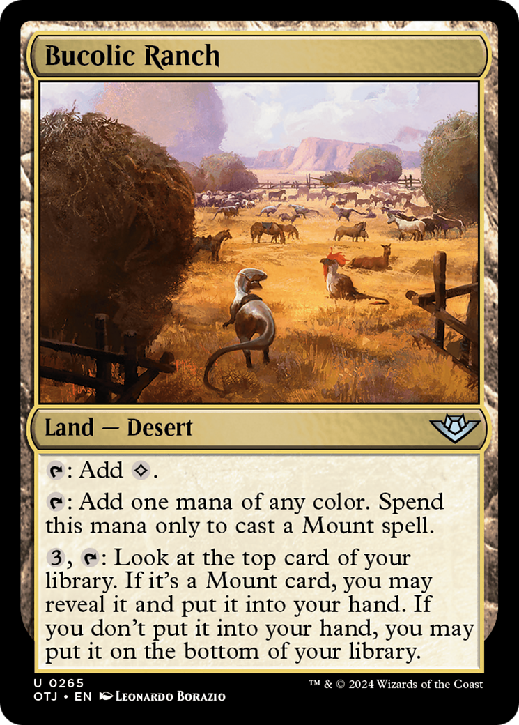 Bucolic Ranch (OTJ-265) - Outlaws of Thunder Junction [Uncommon]