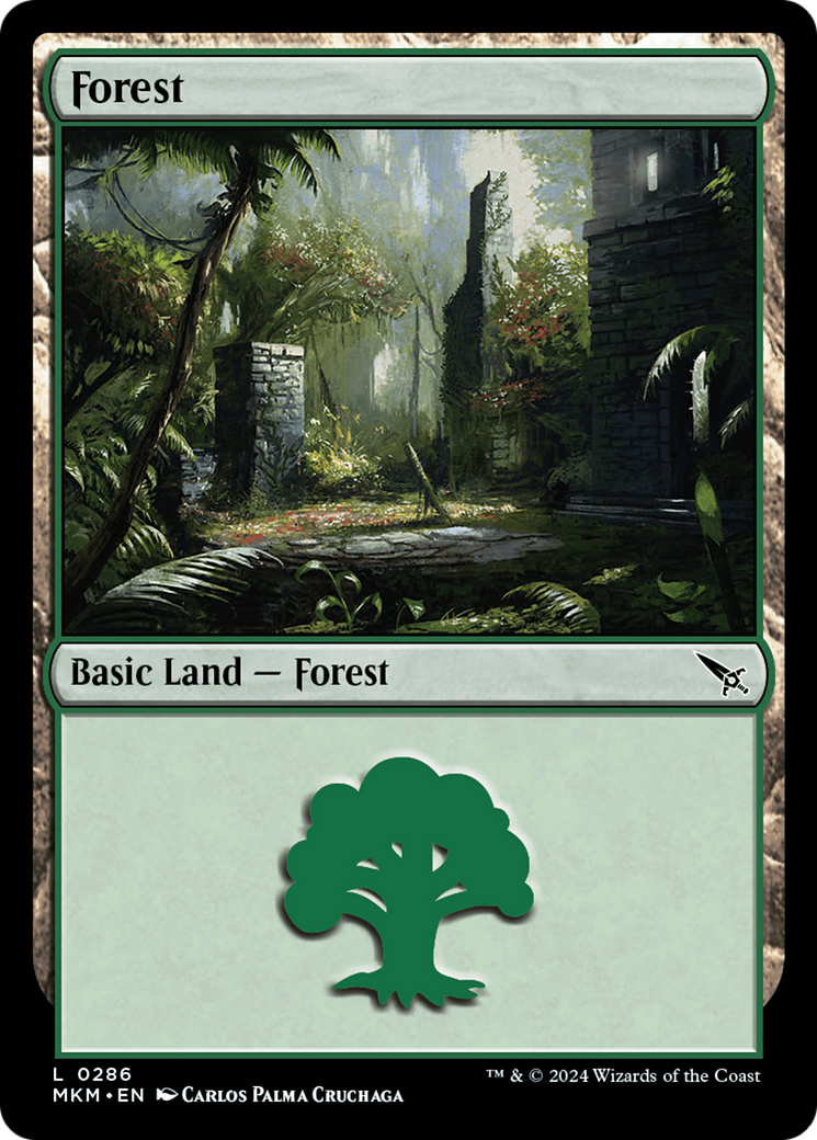 Forest (MKM-286) - Murders at Karlov Manor Foil [Common]