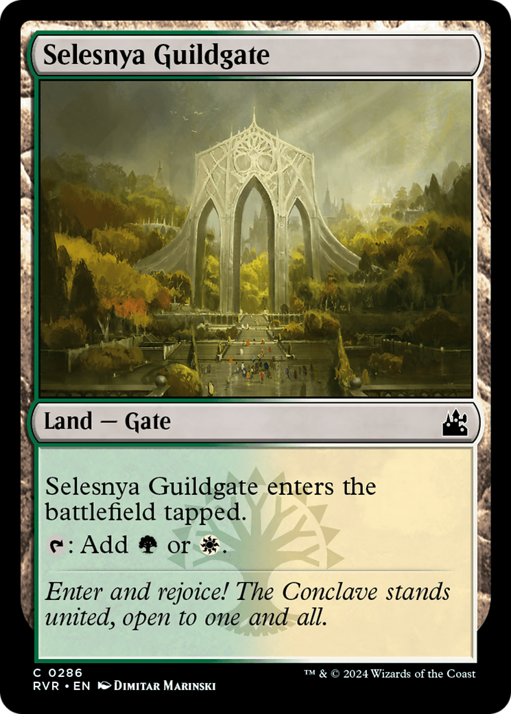 Selesnya Guildgate (RVR-286) - Ravnica Remastered [Common]