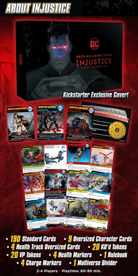 DC Deck-Building Game: Injustice (Kickstarter Edition)