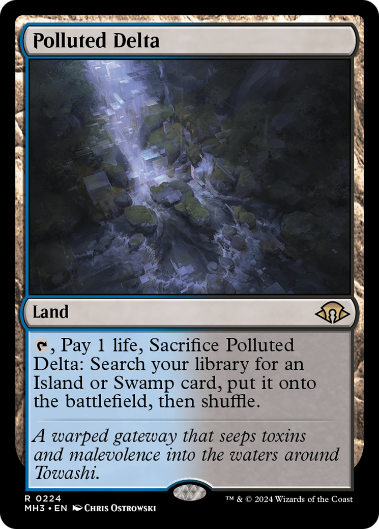 Polluted Delta (MH3-224) - Modern Horizons 3 Foil [Rare]