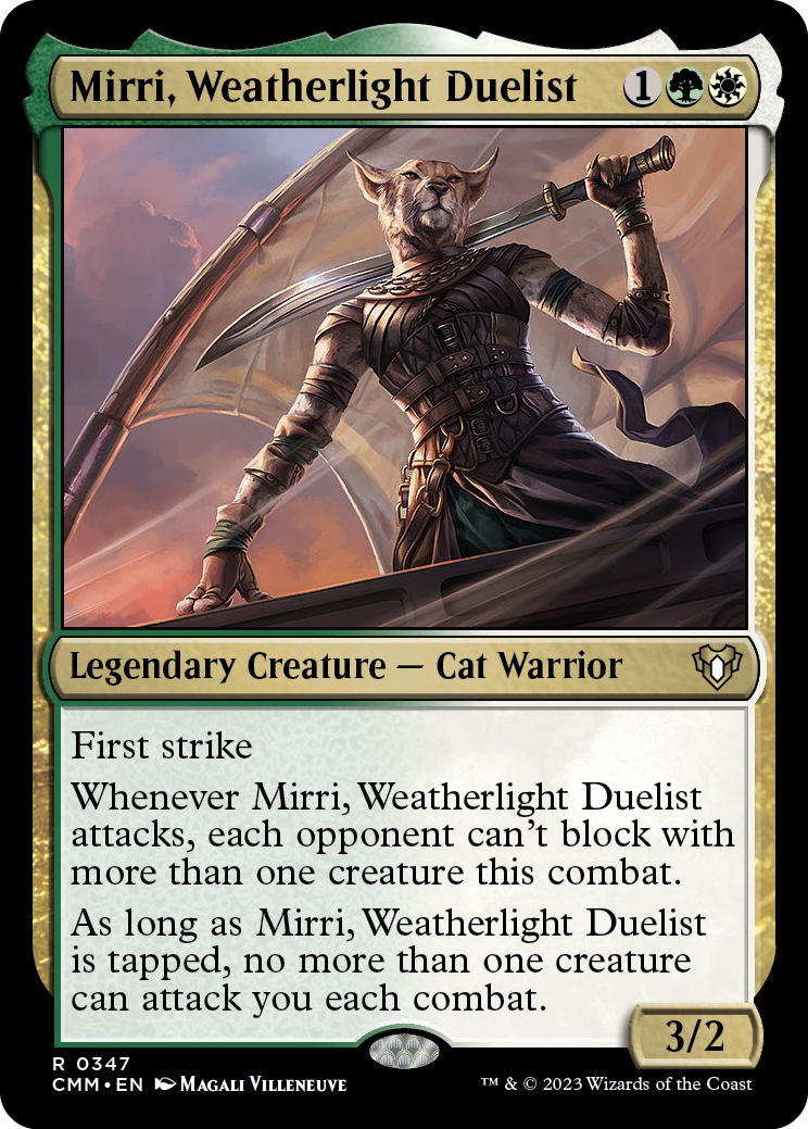 Mirri, Weatherlight Duelist (CMM-347) - Commander Masters [Rare]