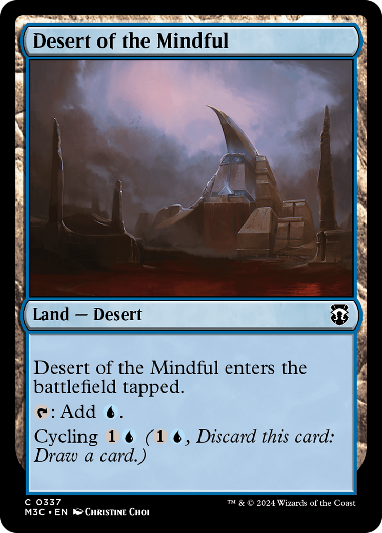 Desert of the Mindful (M3C-337) - Modern Horizons 3 Commander Foil [Common]