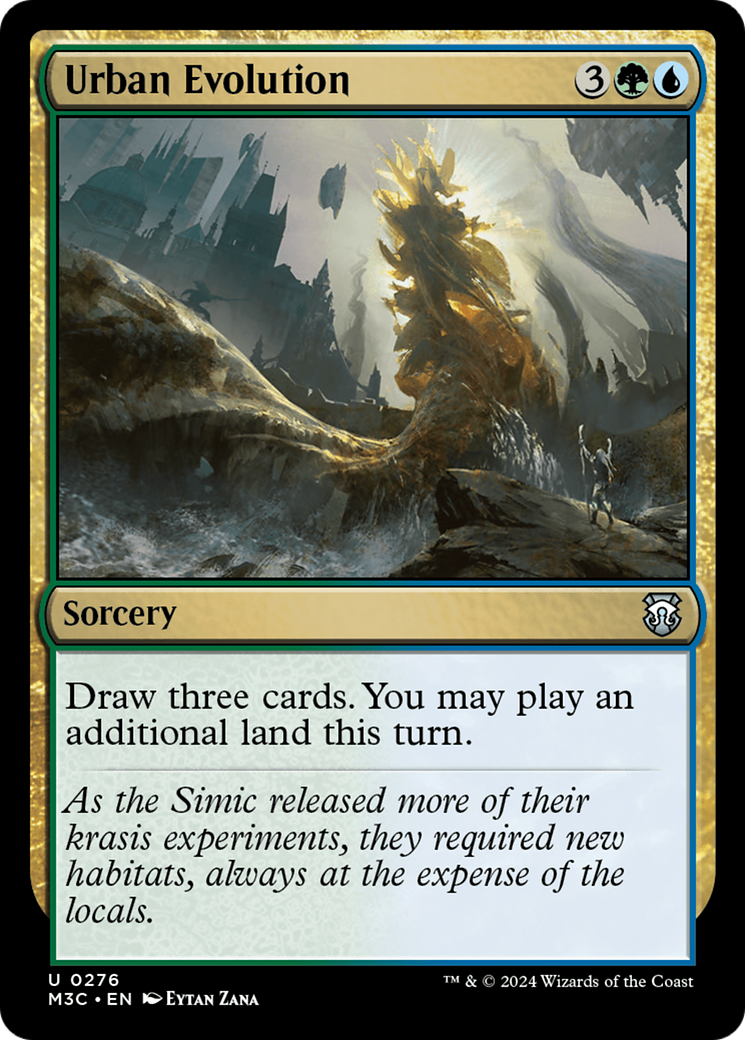 Urban Evolution (M3C-276) - Modern Horizons 3 Commander Foil [Uncommon]