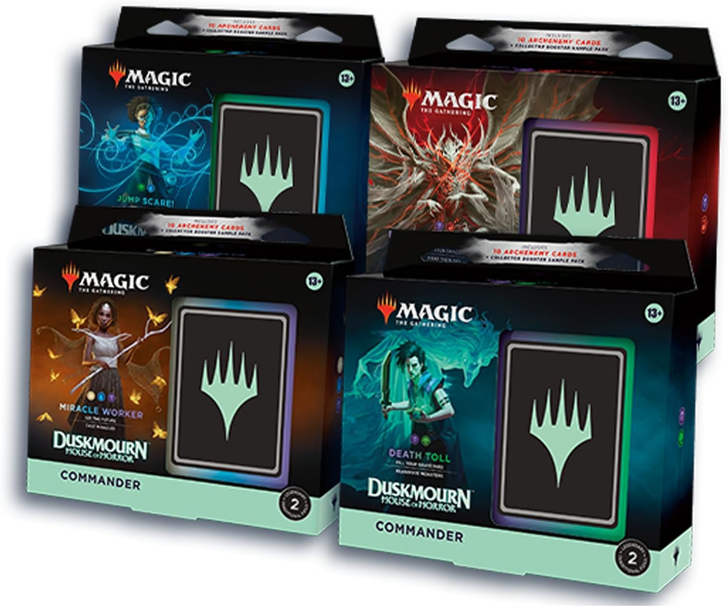 Magic: The Gathering Duskmourn: House of Horror Commander Decks (Set of 4) *PRE-ORDER*