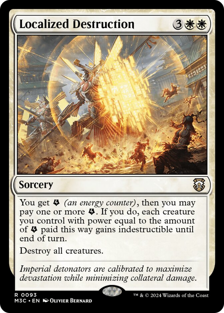 Localized Destruction (M3C-093) - Modern Horizons 3 Commander [Rare]