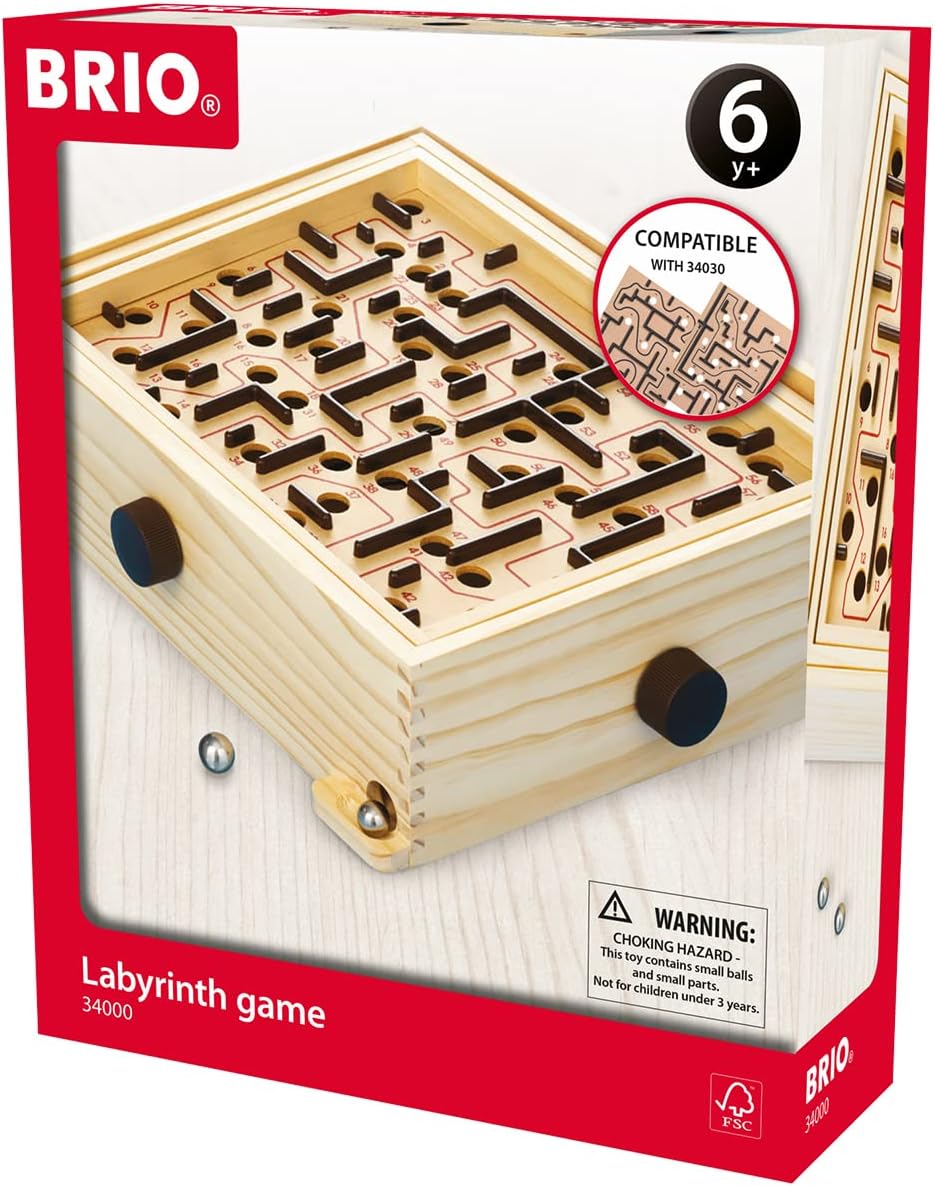 Labyrinth Game - Wood