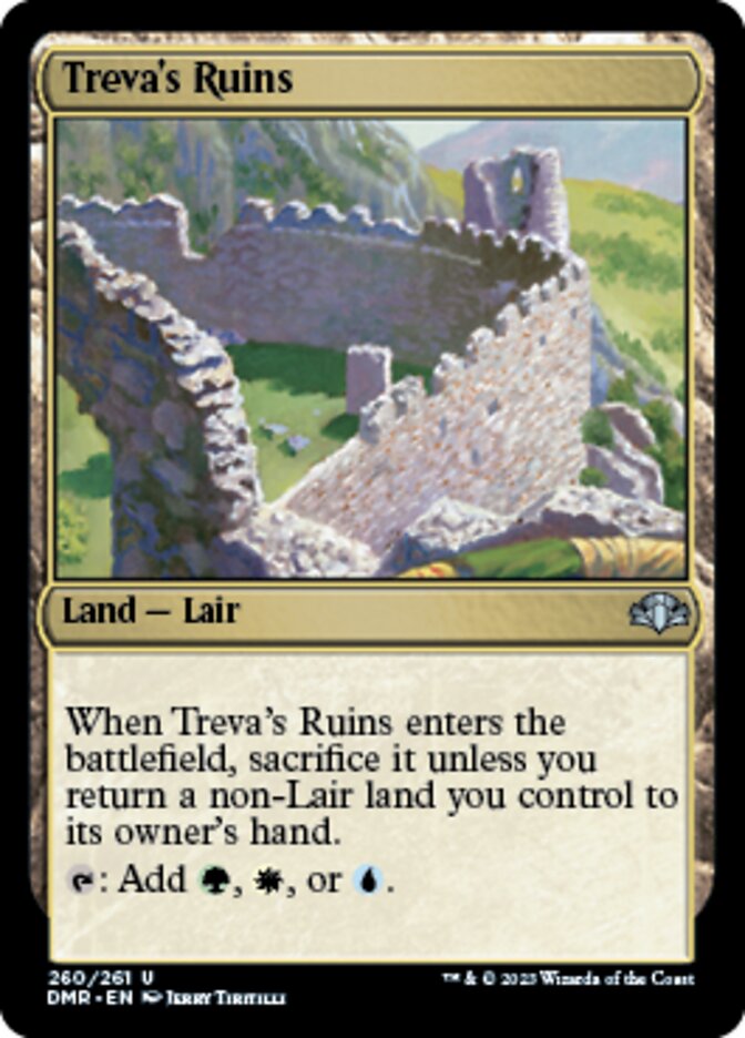 Treva's Ruins (DMR-260) - Dominaria Remastered [Uncommon]