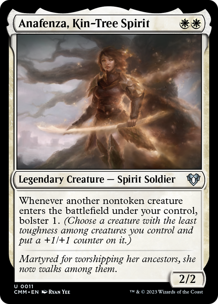 Anafenza, Kin-Tree Spirit (CMM-011) - Commander Masters [Uncommon]