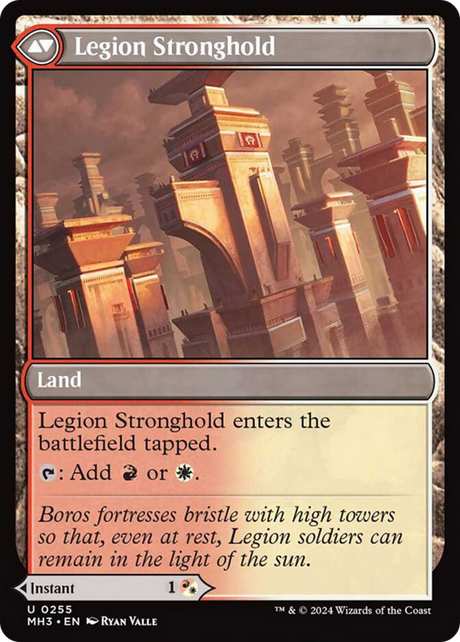 Legion Leadership // Legion Stronghold (MH3-255) - Modern Horizons 3 [Uncommon]