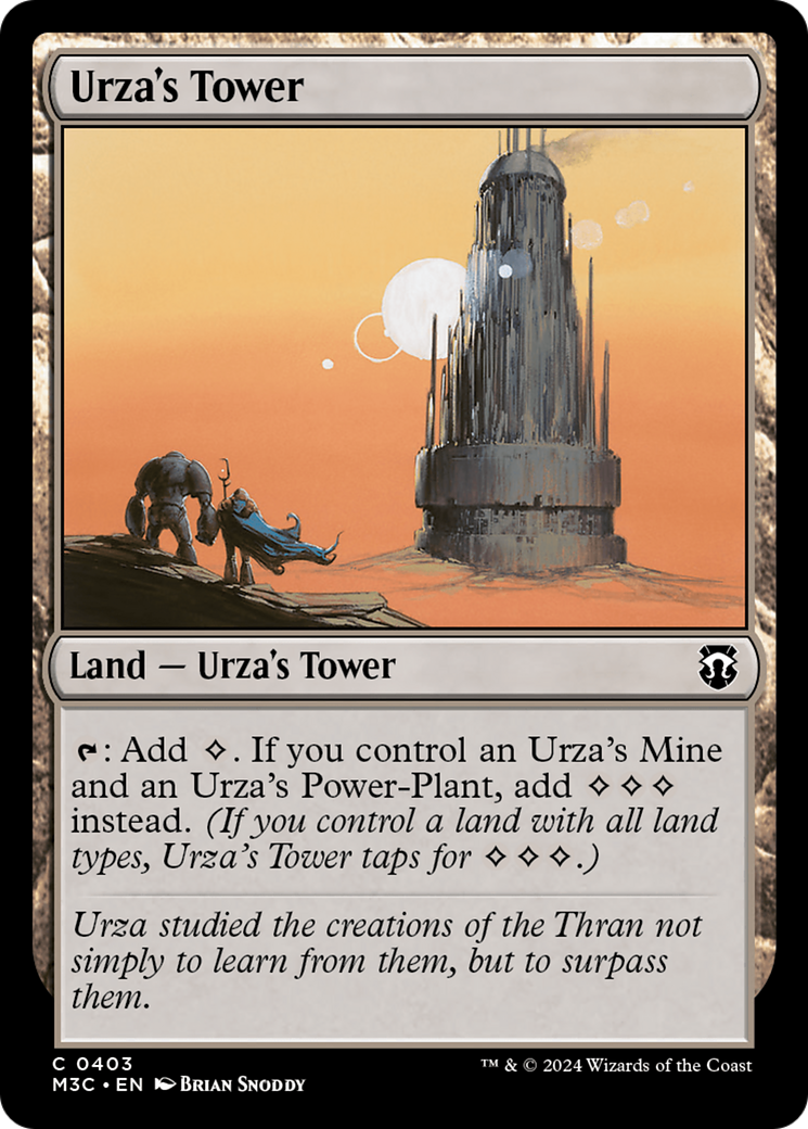 Urza's Tower (M3C-403) - Modern Horizons 3 Commander [Common]