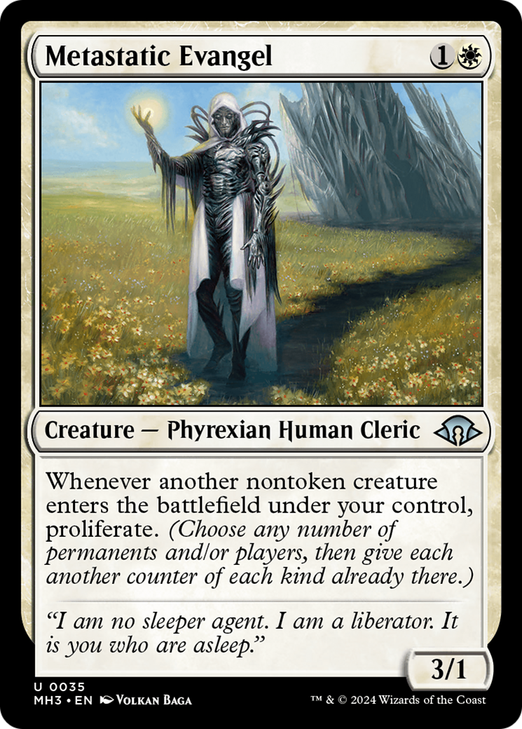 Metastatic Evangel (MH3-035) - Modern Horizons 3 Foil [Uncommon]