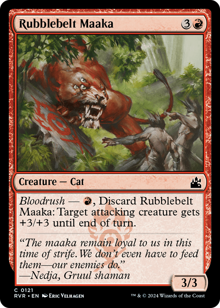 Rubblebelt Maaka (RVR-121) - Ravnica Remastered [Common]