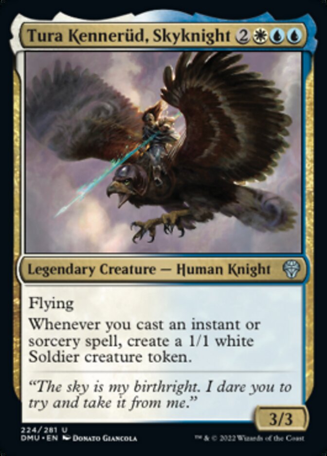 Tura Kennerüd, Skyknight (DMU-224) - Dominaria United [Uncommon]