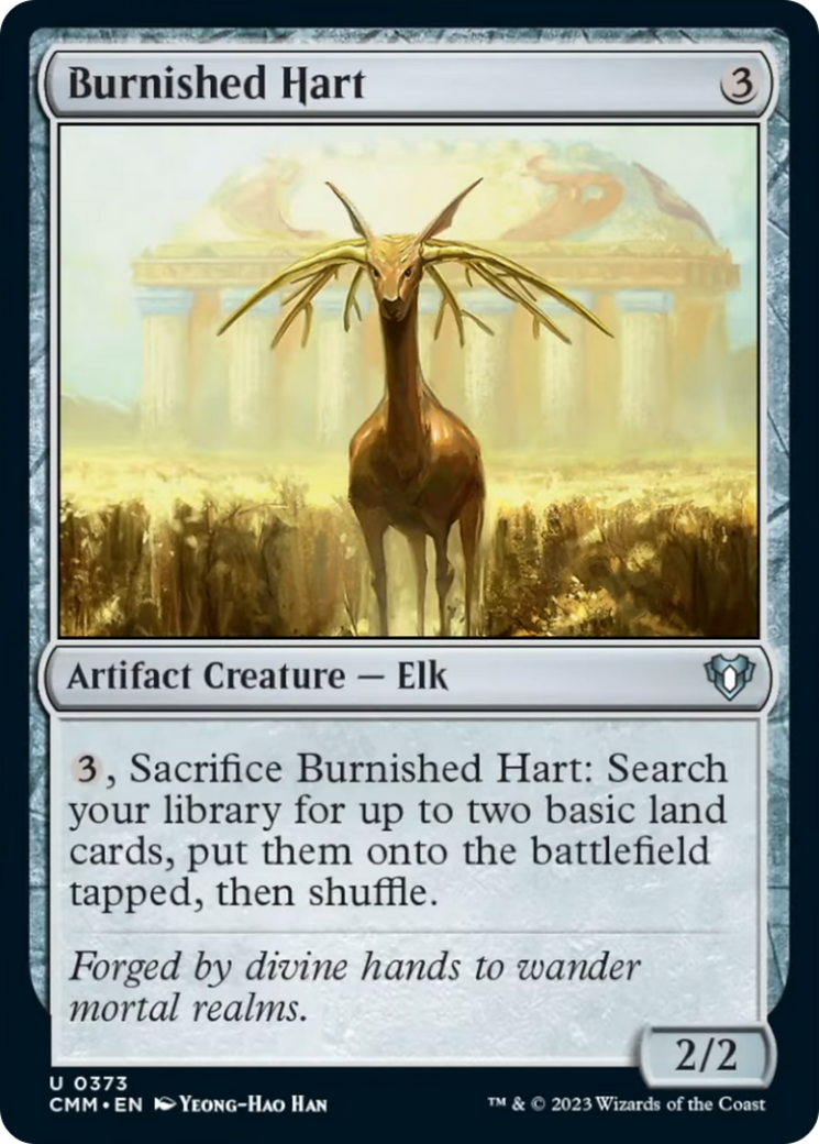 Burnished Hart (CMM-373) - Commander Masters [Uncommon]