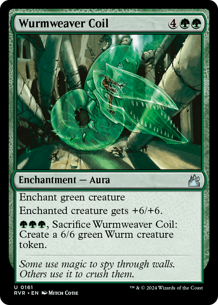 Wurmweaver Coil (RVR-161) - Ravnica Remastered [Uncommon]