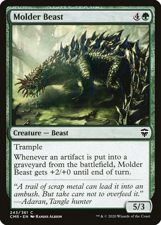 Molder Beast (CMR-243) - Commander Legends [Common]