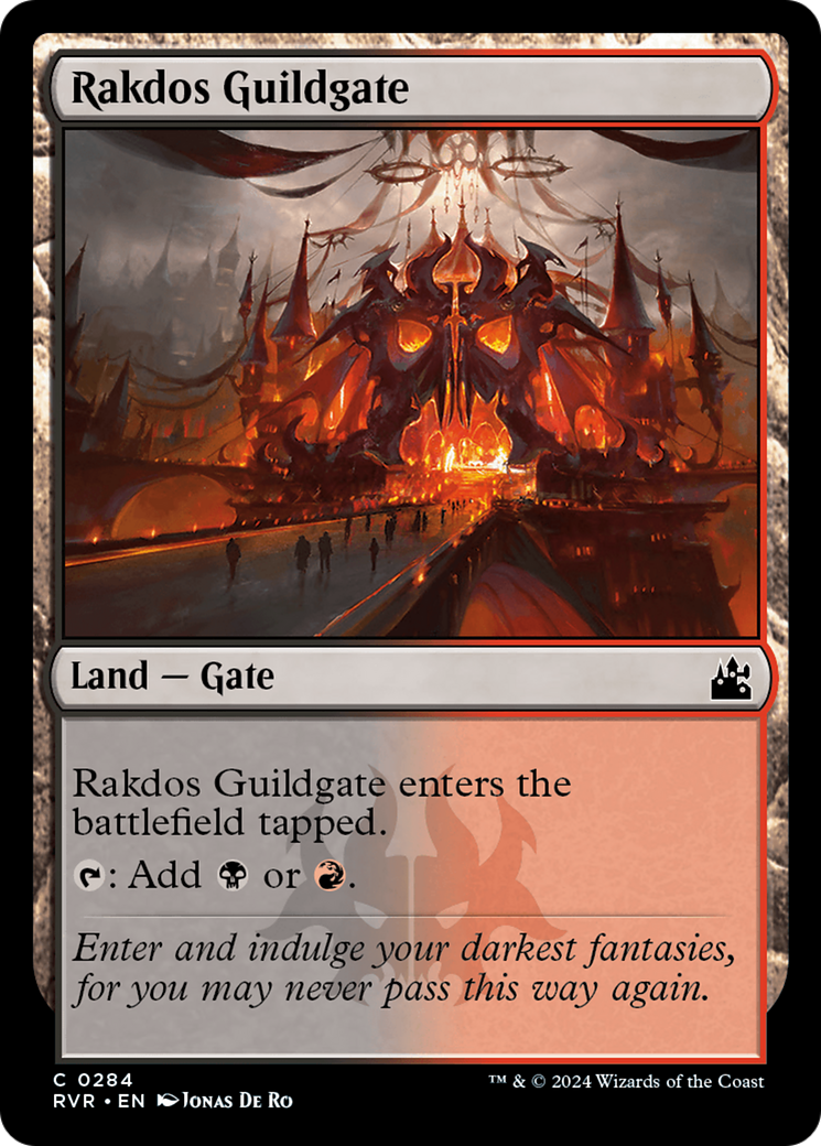 Rakdos Guildgate (RVR-284) - Ravnica Remastered [Common]