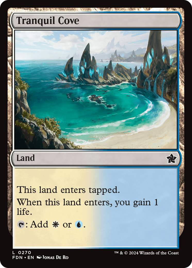 Tranquil Cove (FDN-270) - Foundations Foil [Common]